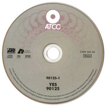 SACD Yes: 90125