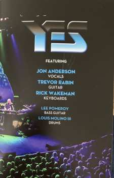 DVD Yes Featuring Jon Anderson, Trevor Rabin, Rick Wakeman: Live At The Apollo (50th Anniversary)