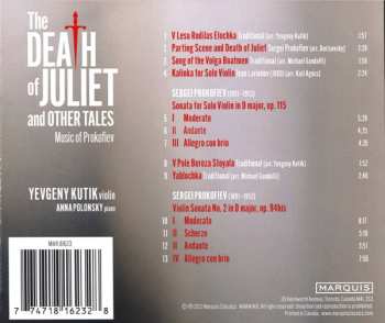 CD Yevgeny Kutik: The Death Of Juliet And Other Tales: Music Of Prokofiev