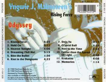 CD Yngwie J. Malmsteen's Rising Force: Odyssey
