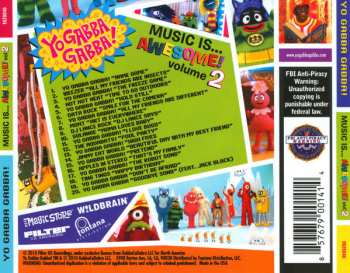 CD Yo Gabba Gabba!: Music Is... Awesome! Volume 2