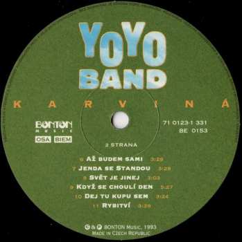 LP Yo Yo Band: Karviná