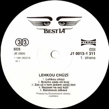 LP Yo Yo Band: Lehkou Chůzí