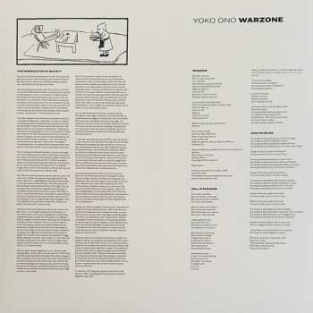 LP Yoko Ono: Warzone CLR | LTD