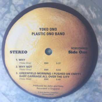 LP Yoko Ono: Yoko Ono / Plastic Ono Band LTD | CLR