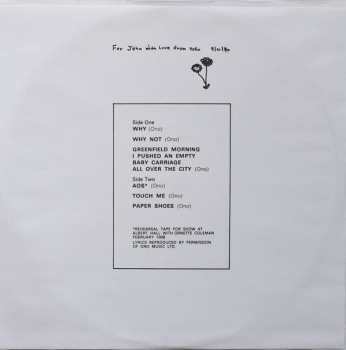LP Yoko Ono: Plastic Ono Band