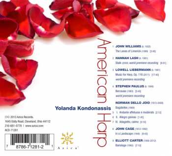 CD Yolanda Kondonassis: American Harp