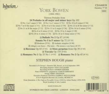 CD Stephen Hough: Piano Music