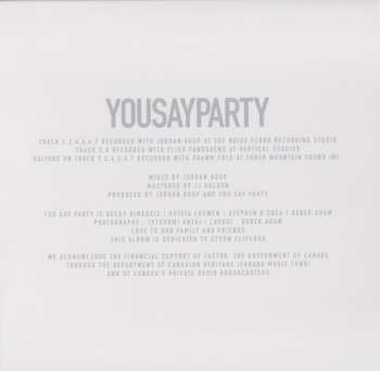 CD You Say Party! We Say Die!: You Say Party