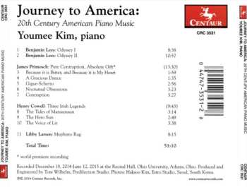CD Benjamin Lees: Journey To America: 20th Century American Piano Music
