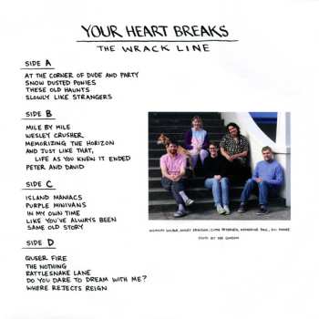 2LP Your Heart Breaks: The Wrack Line CLR