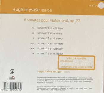 CD Eugene Ysaye: VI Sonatas  DIGI