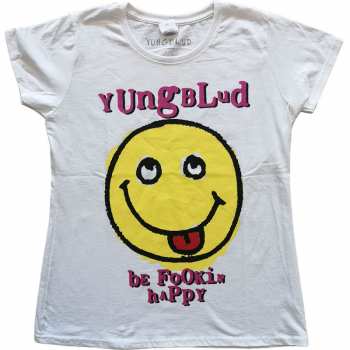Merch Yungblud: Mujeres Camiseta Raver Smile 