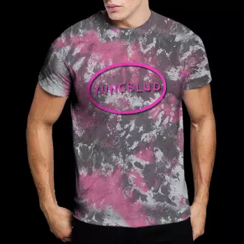Camiseta Scratch Logo Yungblud Oval 