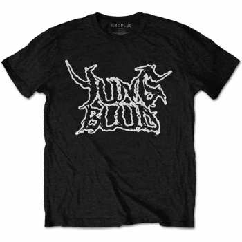 Merch Yungblud: Camiseta Weird Flaming Skeletons 