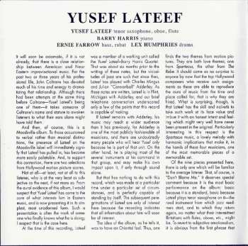 CD Yusef Lateef: Eastern Sounds