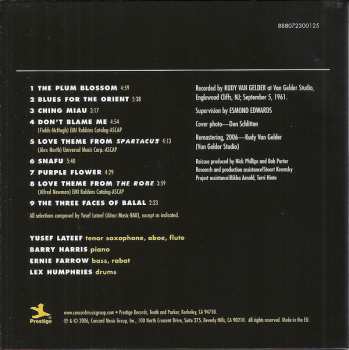 CD Yusef Lateef: Eastern Sounds