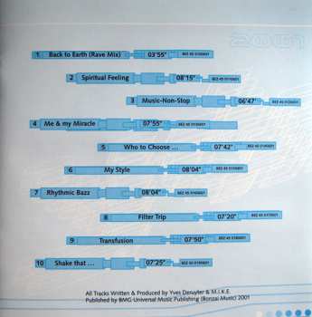 CD Yves Deruyter: 2001