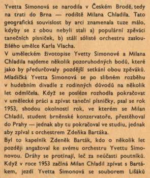 LP Yvetta Simonová: O Nás Dvou