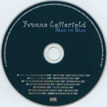 CD Yvonne Catterfeld: Blau Im Blau