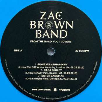 2LP Zac Brown Band: From The Road, Vol 1: Covers CLR