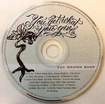 CD Zac Brown Band: You Get What You Give DLX