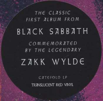 LP Zakk Sabbath: Vertigo LTD | CLR
