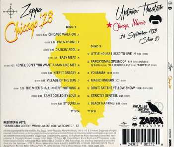 2CD Frank Zappa: Chicago '78