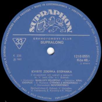 2LP Various: Jeviště Zdeňka Štěpánka
