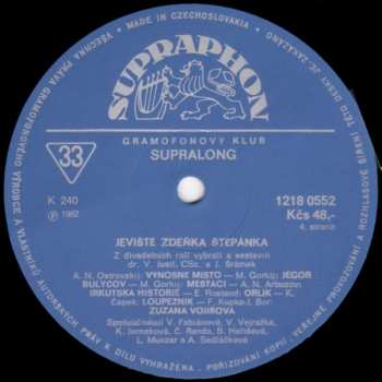 2LP Various: Jeviště Zdeňka Štěpánka