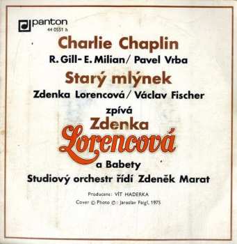 SP Zdenka Lorencová: Charlie Chaplin / Starý Mlýnek