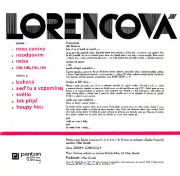 LP Zdenka Lorencová: Rosa Canina