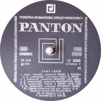 LP Zdenka Lorencová: Tady Jsem