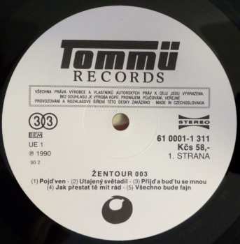 LP Žentour: 003