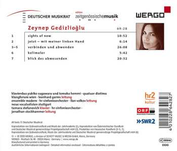 CD Zeynep Gedizlioglu: Verbinden Und Abwenden