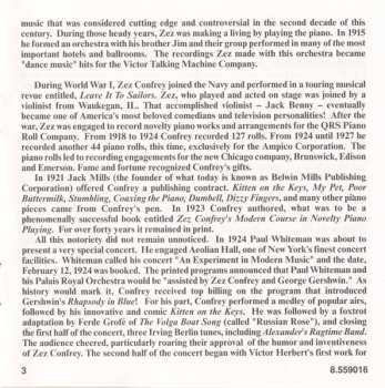 CD Zez Confrey: Piano Music