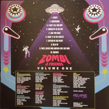 LP Zombi: Zombi & Friends Vol 1. CLR