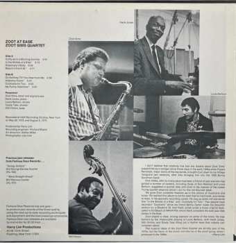 CD Zoot Sims Quartet: Zoot At Ease