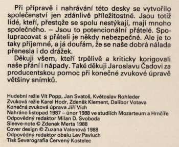 LP Zora Jandová: Tisíckrát