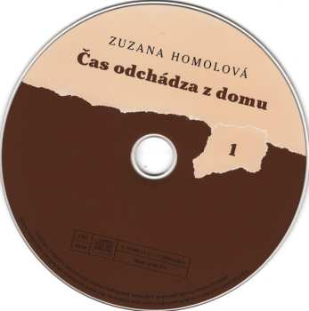2CD Zuzana Homolová: Čas Odchádza Z Domu DIGI