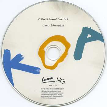 CD Zuzana Navarová: Jako Šántidéví