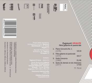 CD Zygmunt Krauze: Fête Galante Et Pastorale
